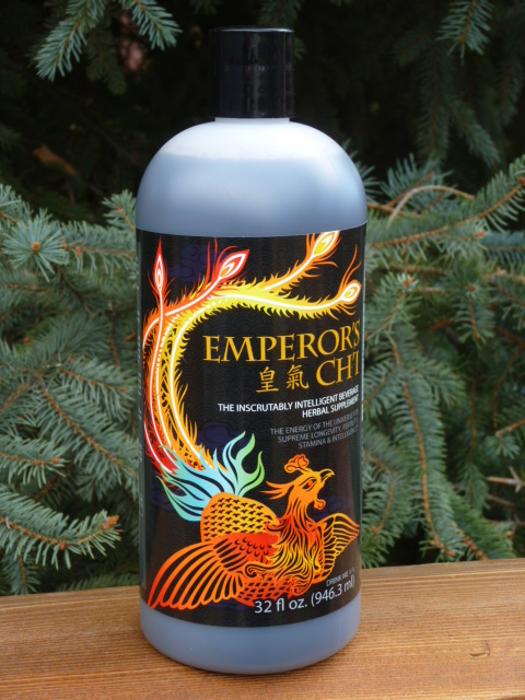 an image of the new Emperor's Ch'i bottle and label