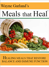 A picture of the book "Meals that Heal", by Dr. Wayne Garland